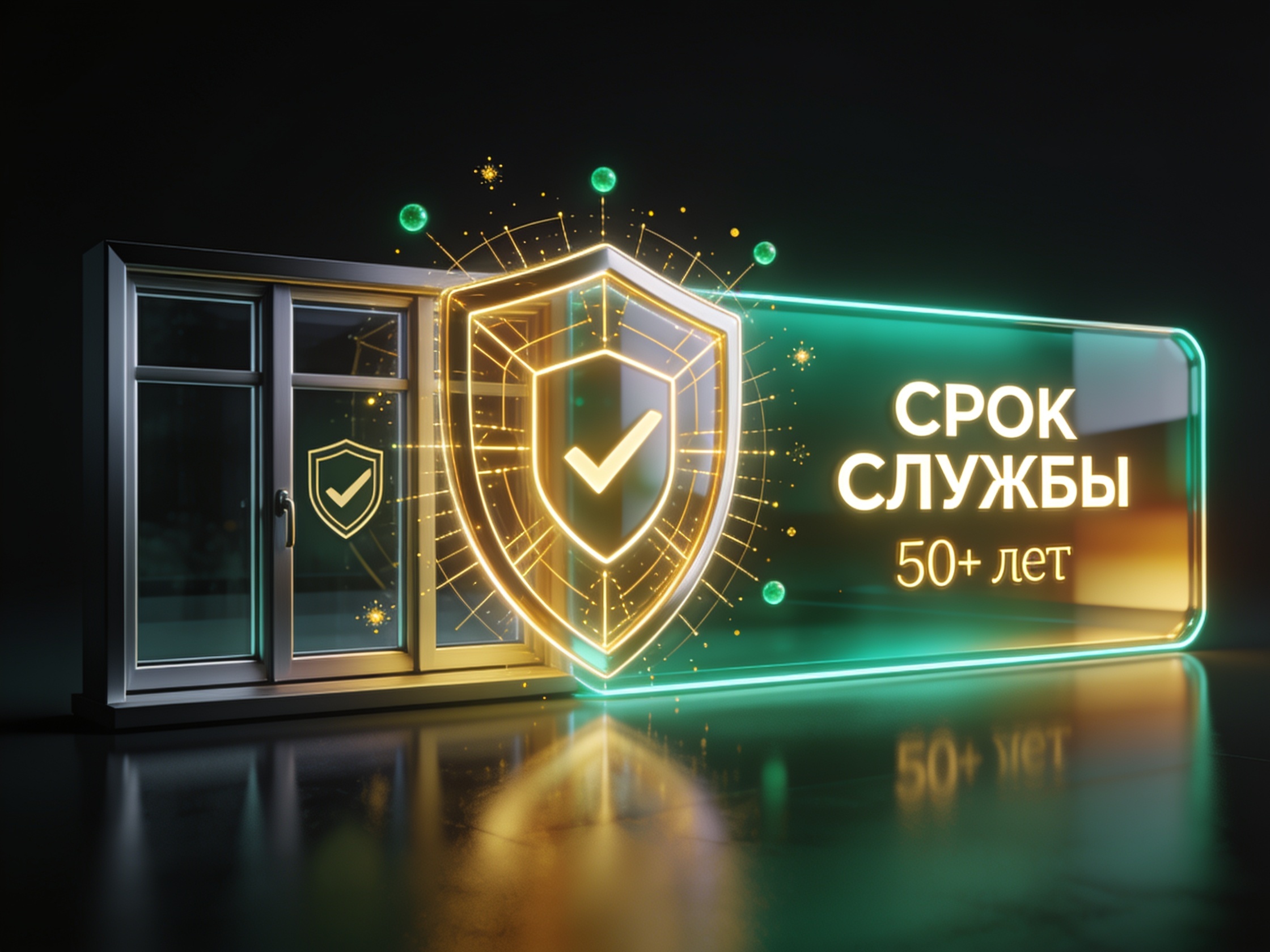 Срок службы 50+ лет